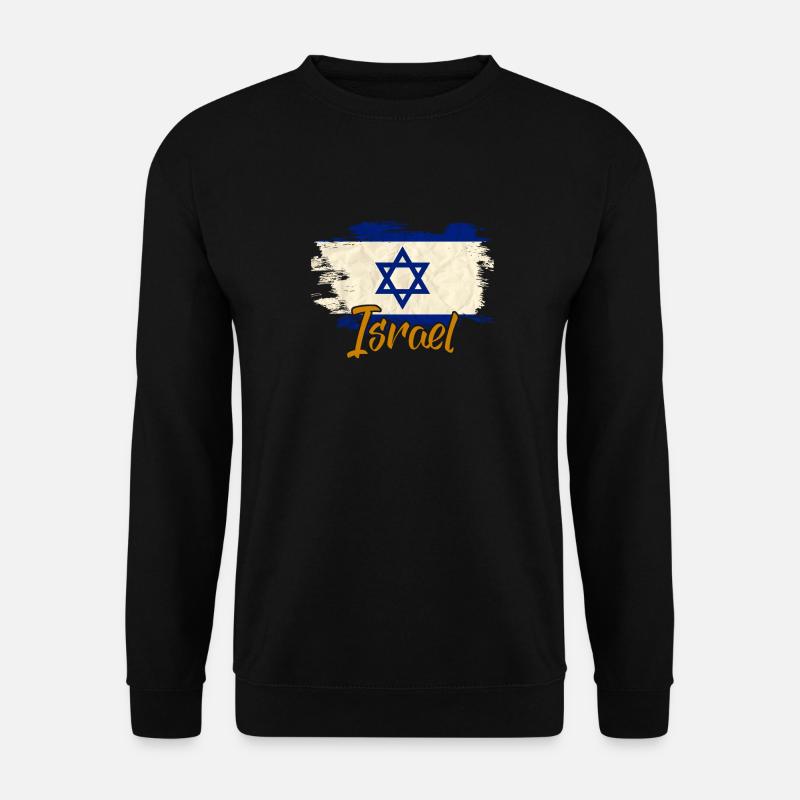 Israel - Unisex Pullover - Schwarz