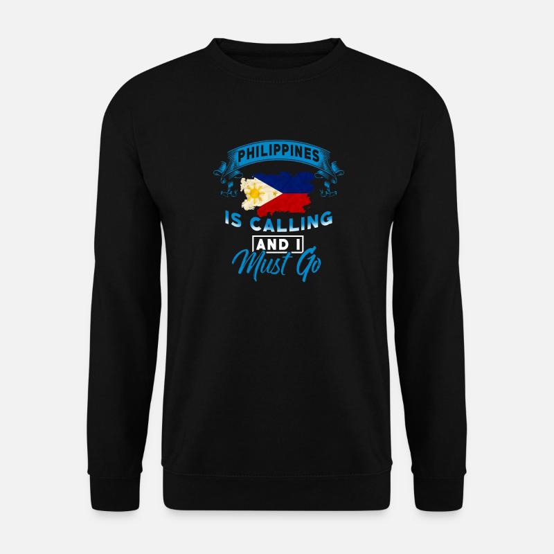 Philippines - Unisex Sweatshirt - black