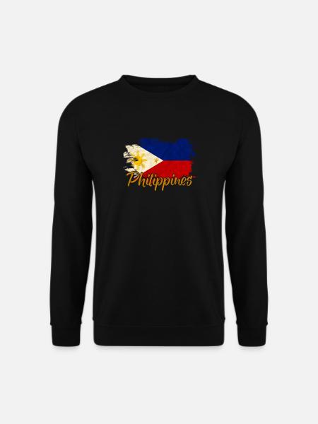 Philippines - Sweat-shirt Unisexe - noir