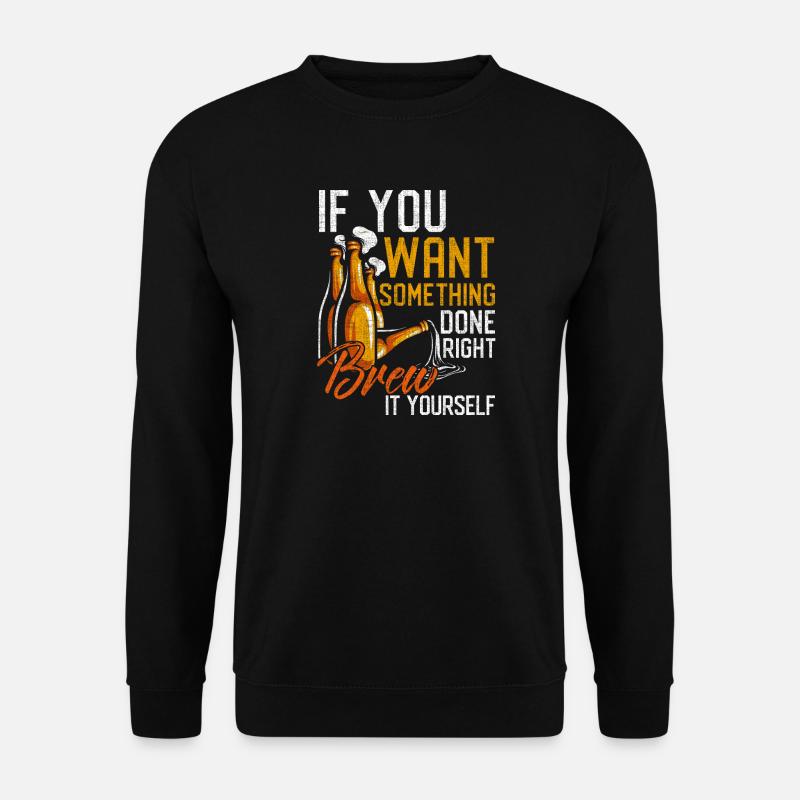 Beer brewer - Unisex Sweatshirt - black