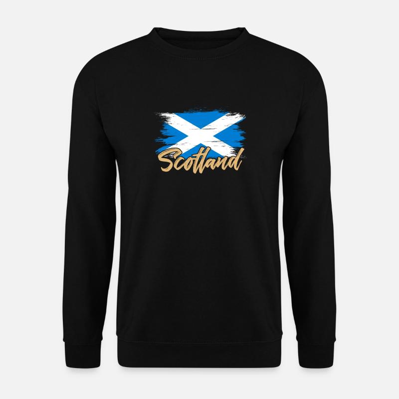 Schottland - Unisex Pullover - Schwarz