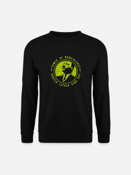 Martin Luther King Tag - Unisex Pullover - Schwarz