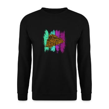 Zug - Unisex Pullover - Schwarz - Vorne - Alina (178cm) & Michal (187cm)