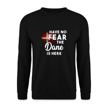 Danemark - Sweat-shirt Unisexe - noir - Devant - Alina (178cm) & Michal (187cm)