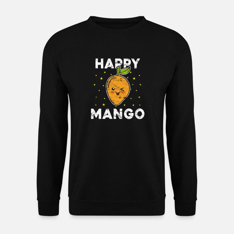 Mango Geschenk Frucht Obst - Unisex Pullover - Schwarz