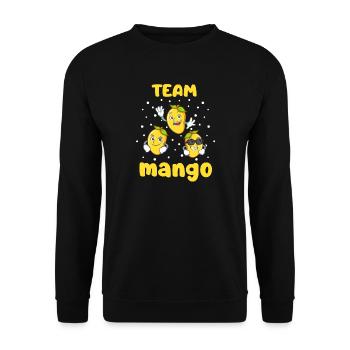 Mango - Unisex Pullover - Schwarz - Vorne - Alina (178cm) & Michal (187cm)