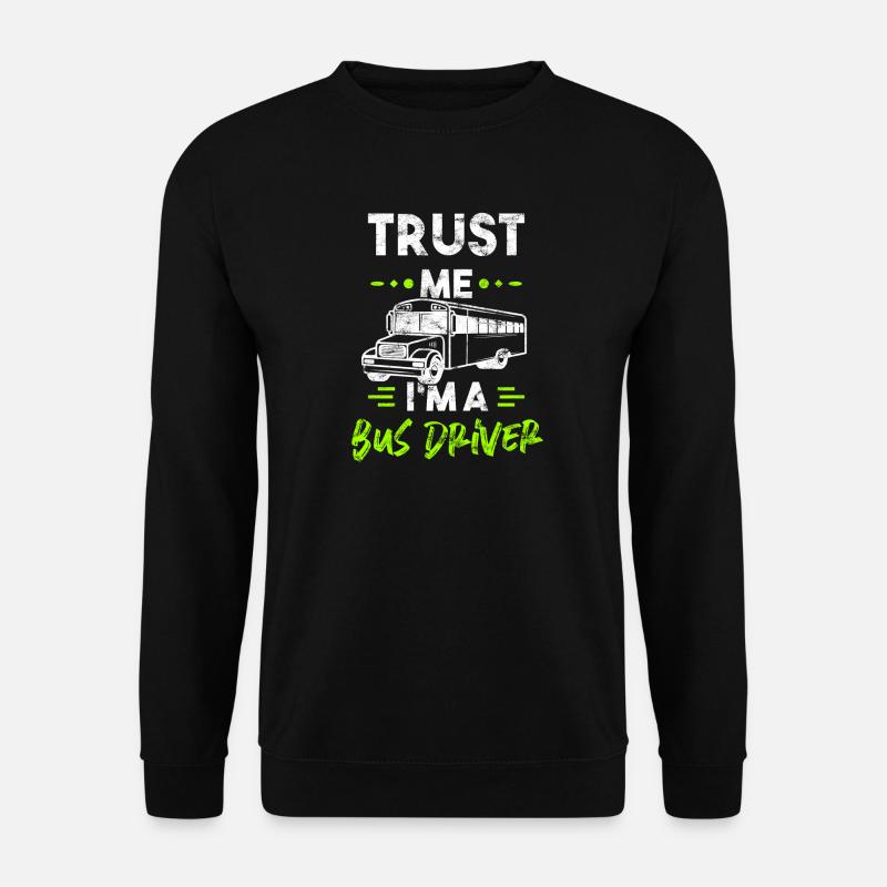 Chauffeur de bus - Sweat-shirt Unisexe - noir