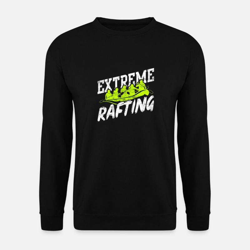 Fil de rafting - Sweat-shirt Unisexe - noir