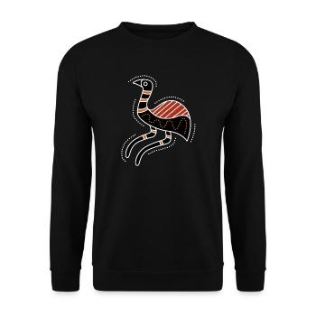 emu - Unisex Pullover - Schwarz - Vorne - Alina (178cm) & Michal (187cm)