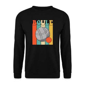 Boules de boule pour Bouler Boccia Jeu Botcha Boule - Sweat-shirt Unisexe - noir - Devant - Alina (178cm) & Michal (187cm)