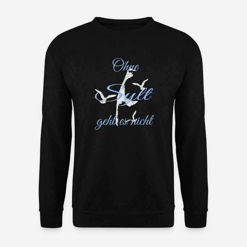 Sylt Motiv - Unisex Pullover - Schwarz