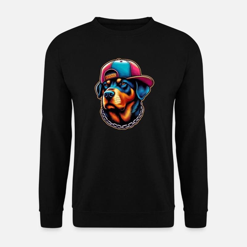 Hund - Unisex Pullover - Schwarz