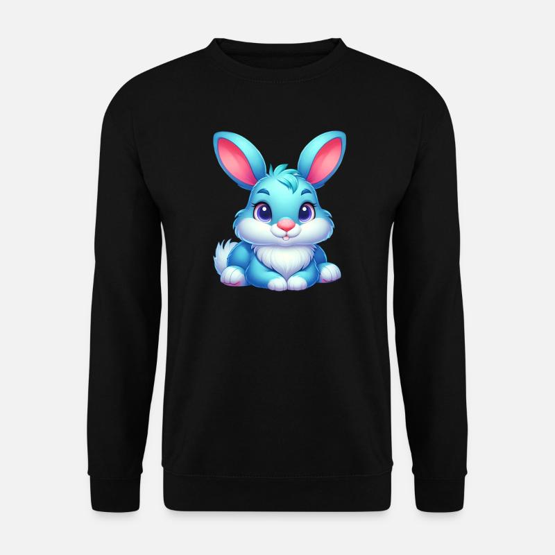 Kaninchen - Unisex Pullover - Schwarz