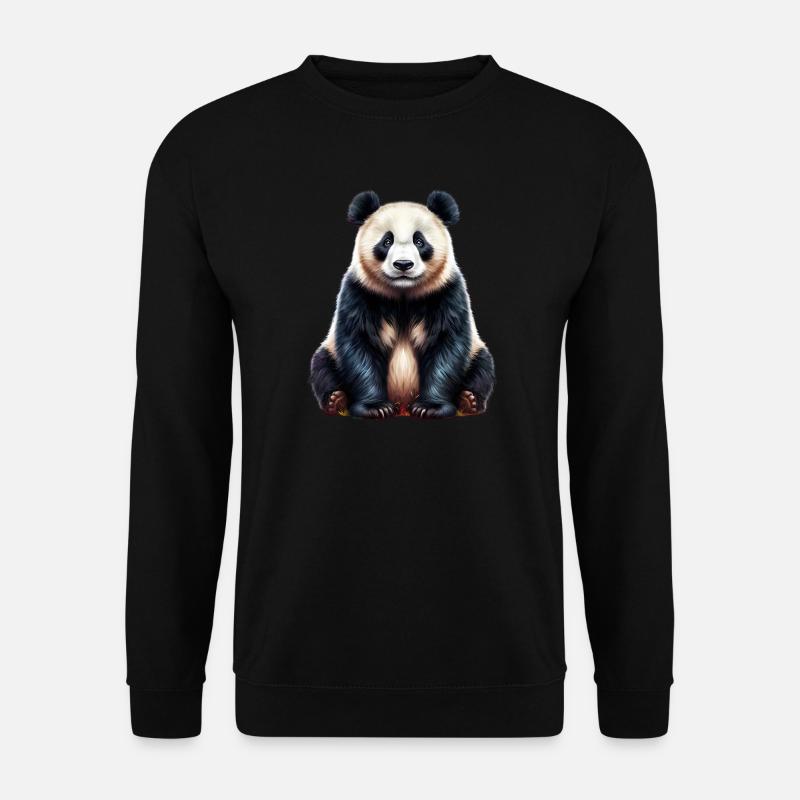 Panda - Genser unisex - svart