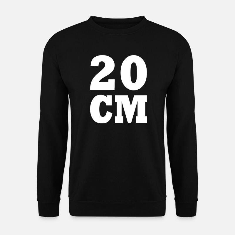 20 cm - Unisex Sweatshirt - black
