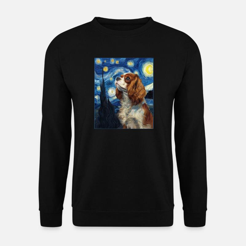 Cavalier King Charles Spaniel - Unisex Pullover - Schwarz