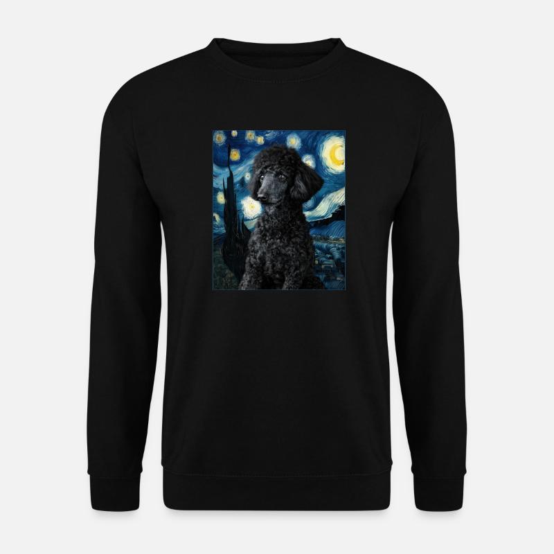 Caniche - Sweat-shirt Unisexe - noir