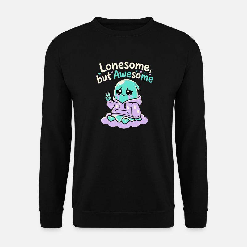 Lonesome Ghost - Unisex Sweatshirt - black