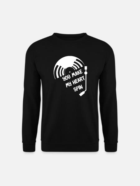 Vinyl - Unisex Sweatshirt - black