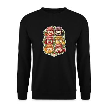 Marmelade - Unisex Pullover - Schwarz - Vorne - Alina (178cm) & Michal (187cm)
