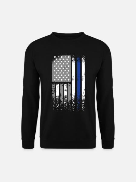 Polizist Polizei Kommissar - Unisex Pullover - Schwarz