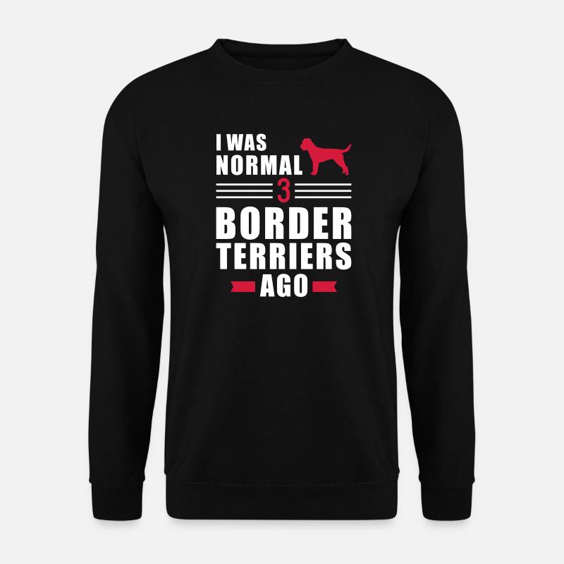 Border Terrier - Unisex Pullover - Schwarz
