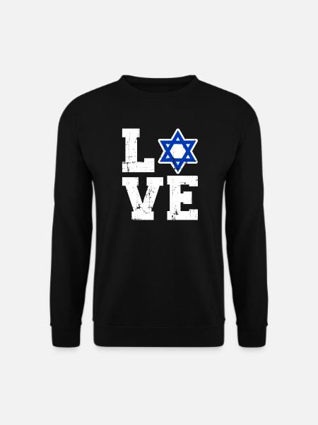 Israël - Sweat-shirt Unisexe - noir