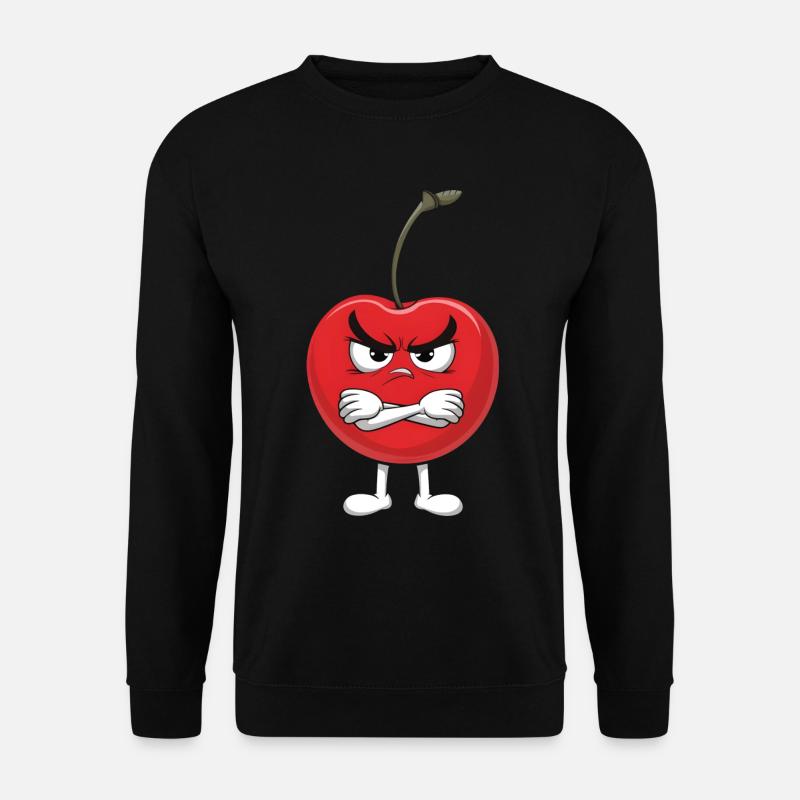 Kirsche - Unisex Pullover - Schwarz