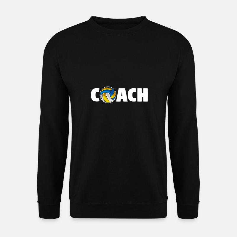 Volleyball Coach Volleyball-Team Spieler - Unisex Pullover - Schwarz