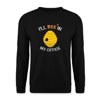 Apiculteurs Apiculteurs T-shirt cadeau - Sweat-shirt Unisexe - noir - Devant - Alina (178cm) & Michal (187cm)