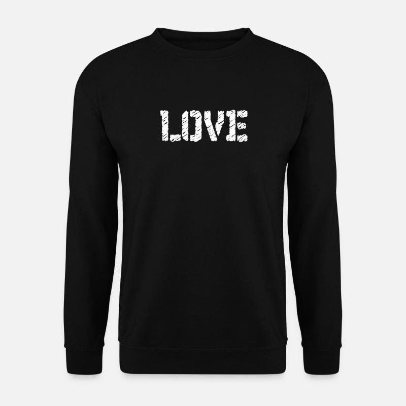 Love - Unisex Sweatshirt - black