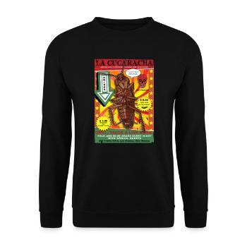 La cucaracha - Unisex Sweatshirt - black - Front - Alina (178cm) & Michal (187cm)