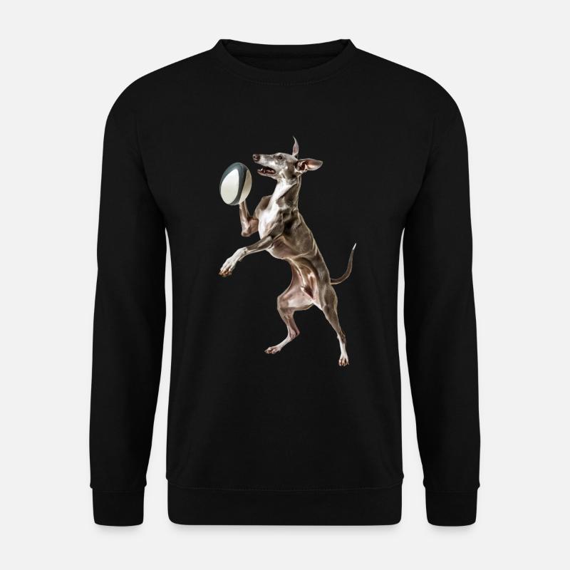 Italienischer Windspielhund - Unisex Pullover - Schwarz