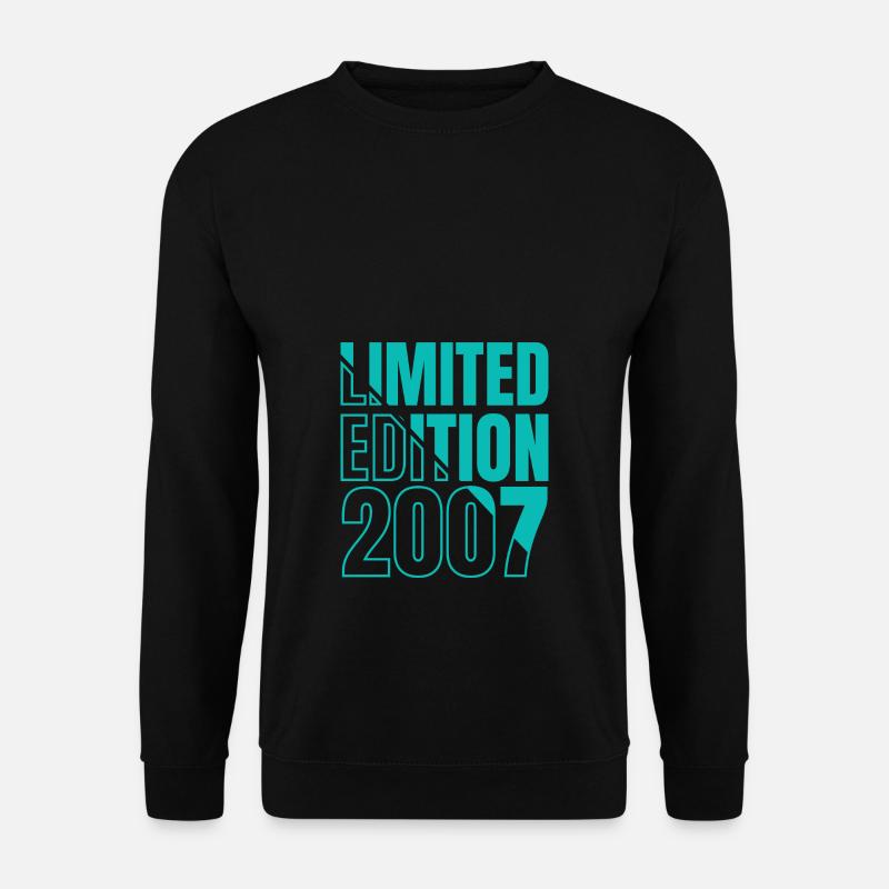 2007 Limited Edition Birthday - Unisex Sweatshirt - black