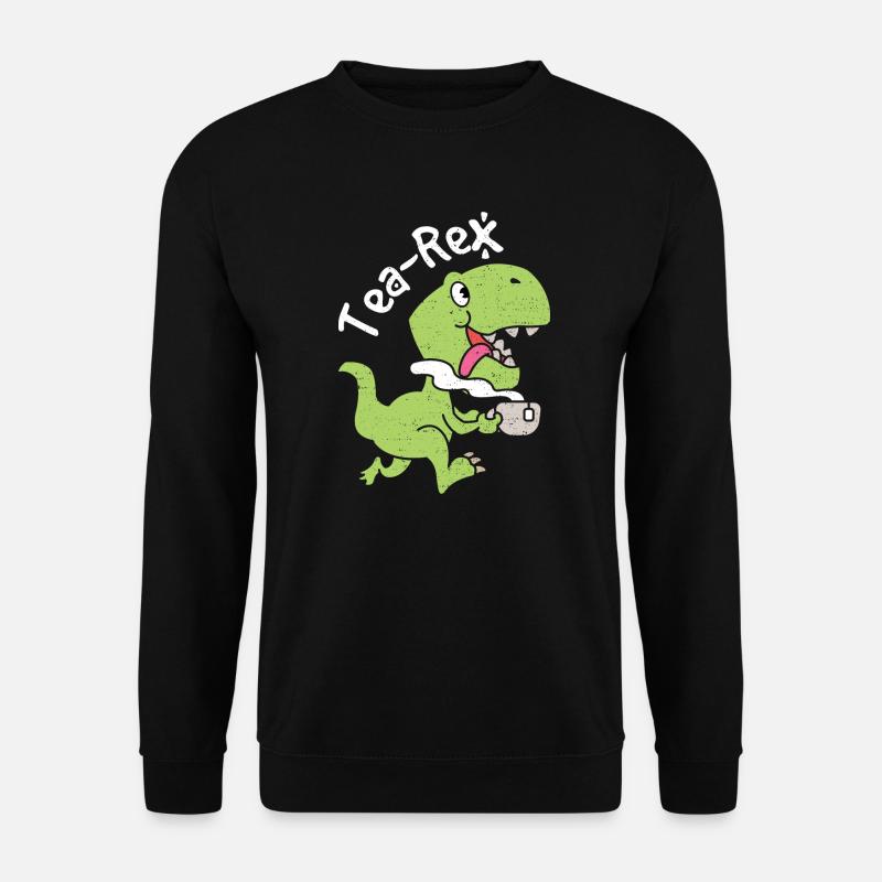 Tea Rex - Tee - Unisex Sweatshirt - black