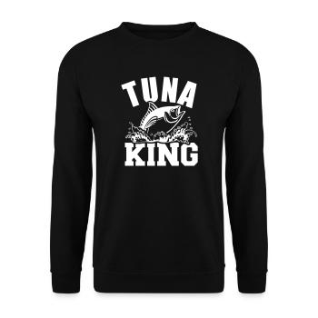 thon - Sweat-shirt Unisexe - noir - Devant - Alina (178cm) & Michal (187cm)