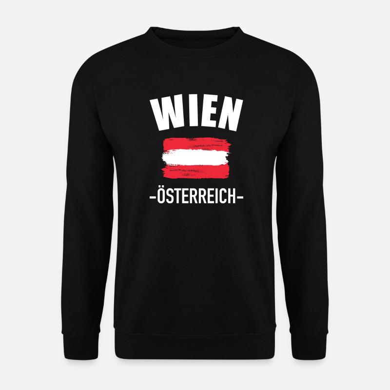 Wien - Unisex Pullover - Schwarz