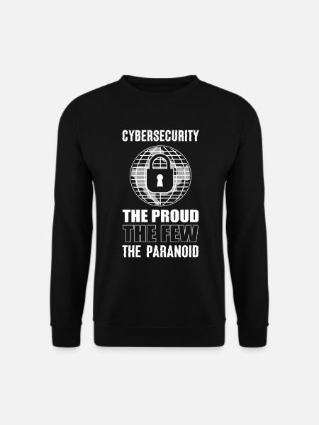 Internet-Sicherheit Codierer - Unisex Pullover - Schwarz