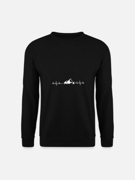 mountains - Unisex Sweatshirt - black