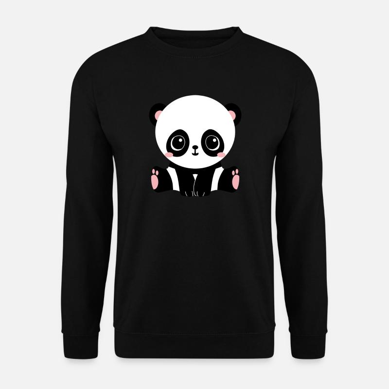 panda - Unisex Sweatshirt - black