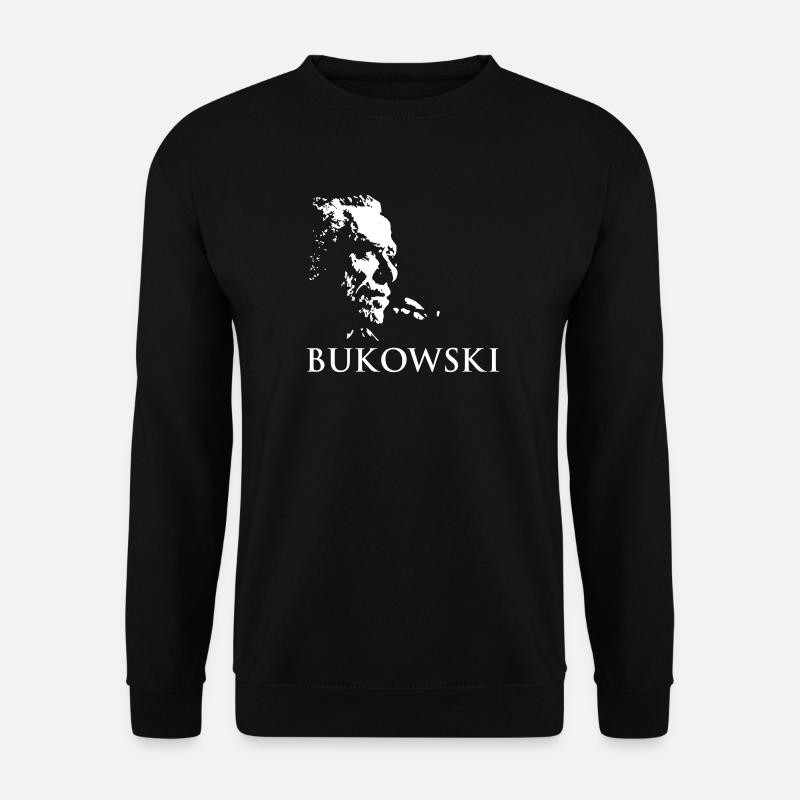 Charles Bukowski - Bluza unisex - czarny