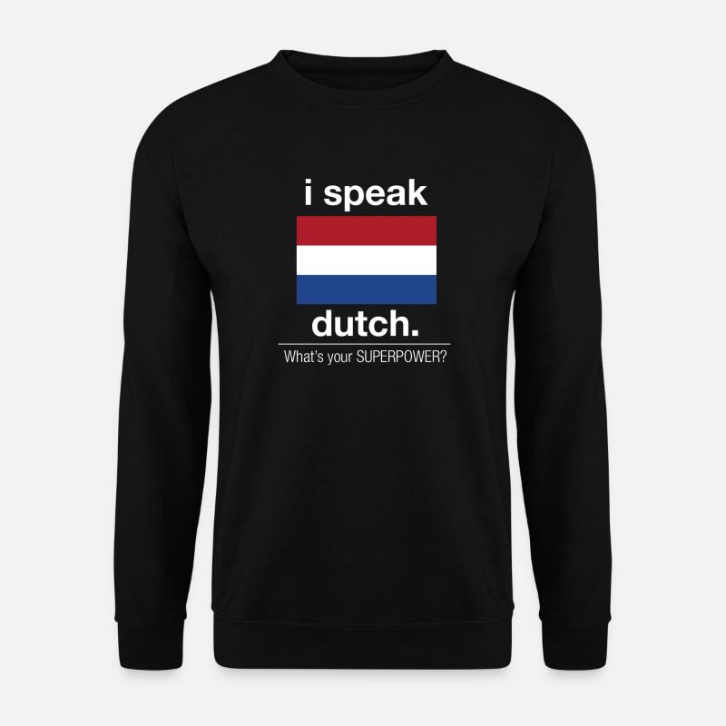Holländische Superpower - Unisex Pullover - Schwarz