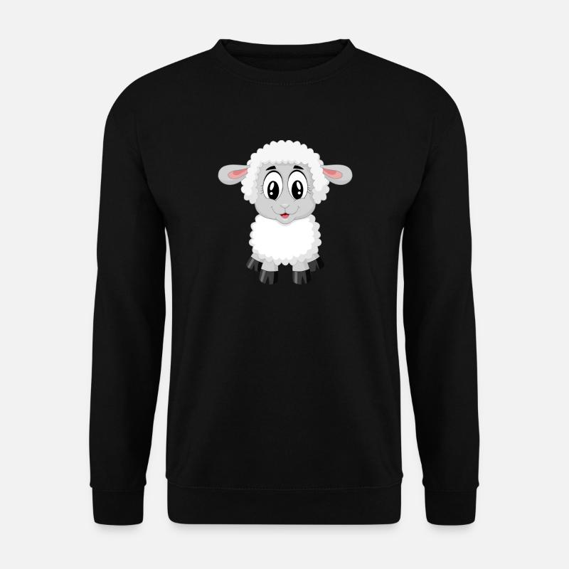 Lamm süß Kinder - Unisex Pullover - Schwarz