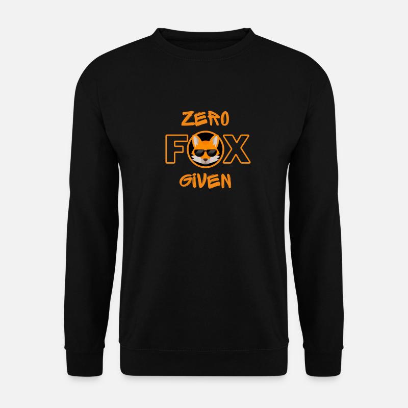 Zero Fox Given - Unisex Pullover - Schwarz
