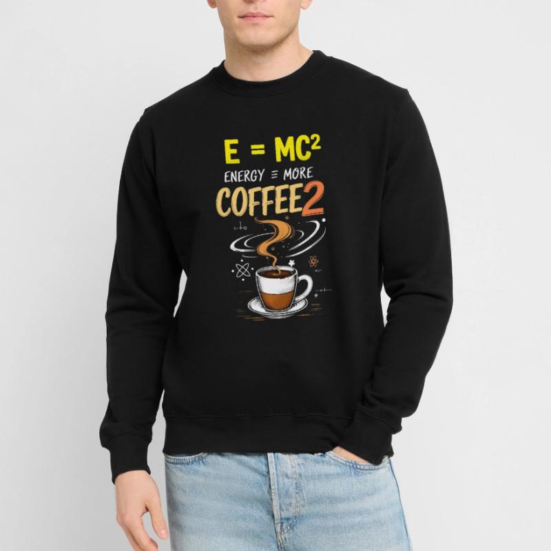 funny physics e mc2 coffee Unisex Sweatshirt