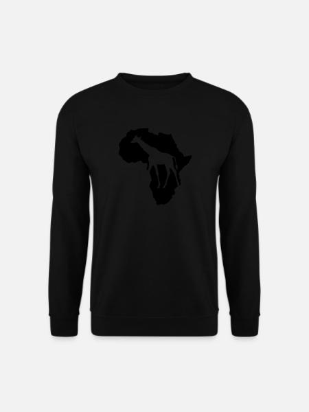 Giraf Afrika Safari Kenya Serengeti Rødder Reggae - Unisex sweater - sort