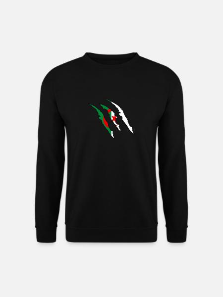 Cadeau griffe natif Algérie Wildland - Sweat-shirt Unisexe - noir