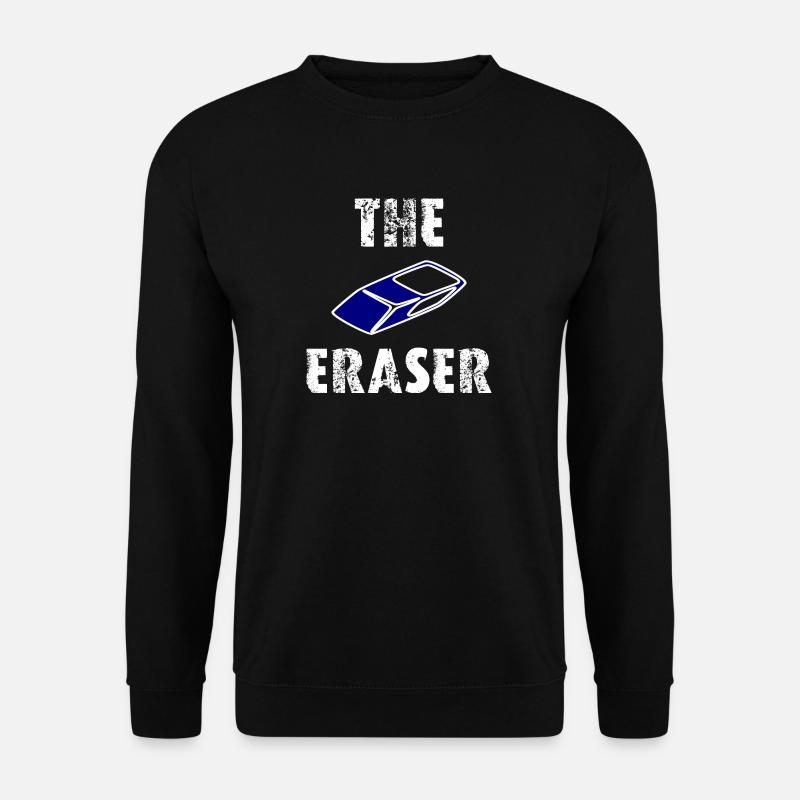 The Eraser - Unisex Sweatshirt - black