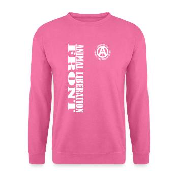 ANIMAL LIBERATION FRONT - Unisex Pullover - Pink - Vorne