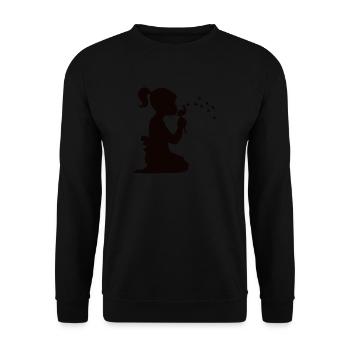 souffle Blum - Sweat-shirt Unisexe - noir - Devant - Alina (178cm) & Michal (187cm)